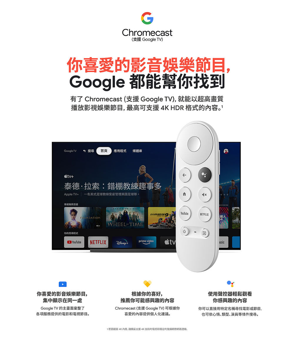 [Google] Chromecast(支援 Google TV) 官方進貨了!哪裡買最優惠？chromecast with google tv