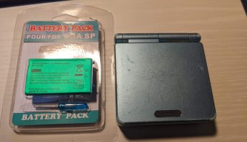 [3C]Gameboy SP電池壞了怎麼辦?還可以玩嗎?Gameboy SP電池更換教學